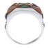 Authentic Southwest Oyster Shell Multicolor Ring Size 8-1/4 AX37263